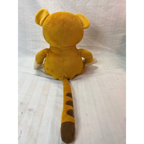 Nojo Baby Orange Tiger Tate Cub Cat Plush 15” sitting, Stuffed Toy Lovey - Picture 4 of 7